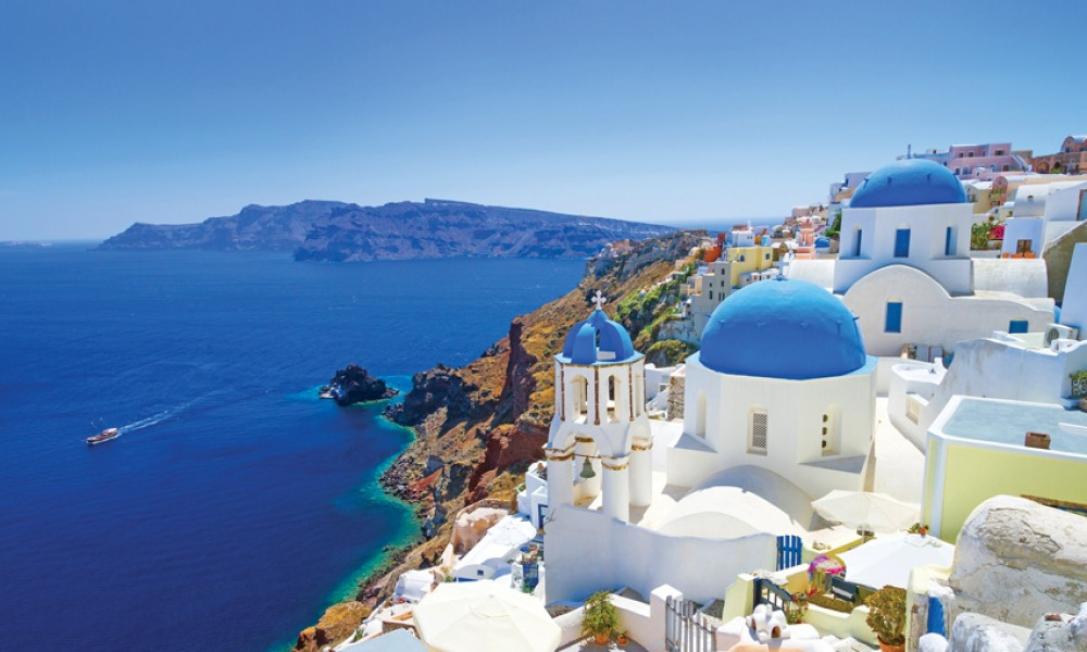 Santorini from Rethymno